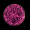 Zestaw bransoletek o masie 0,75 CT Różowy turmalin z siedmioma kamiennymi łańcuszkami