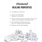 Real Diamond Heart Shape Hoop Drop Earrings in Gold Diamond - ( HI-SI ) - Color and Clarity - Rosec Jewels