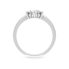 1.25 CT Elegant Oval Moissanite Solitaire Engagement Ring Moissanite - ( D-VS1 ) - Color and Clarity - Rosec Jewels